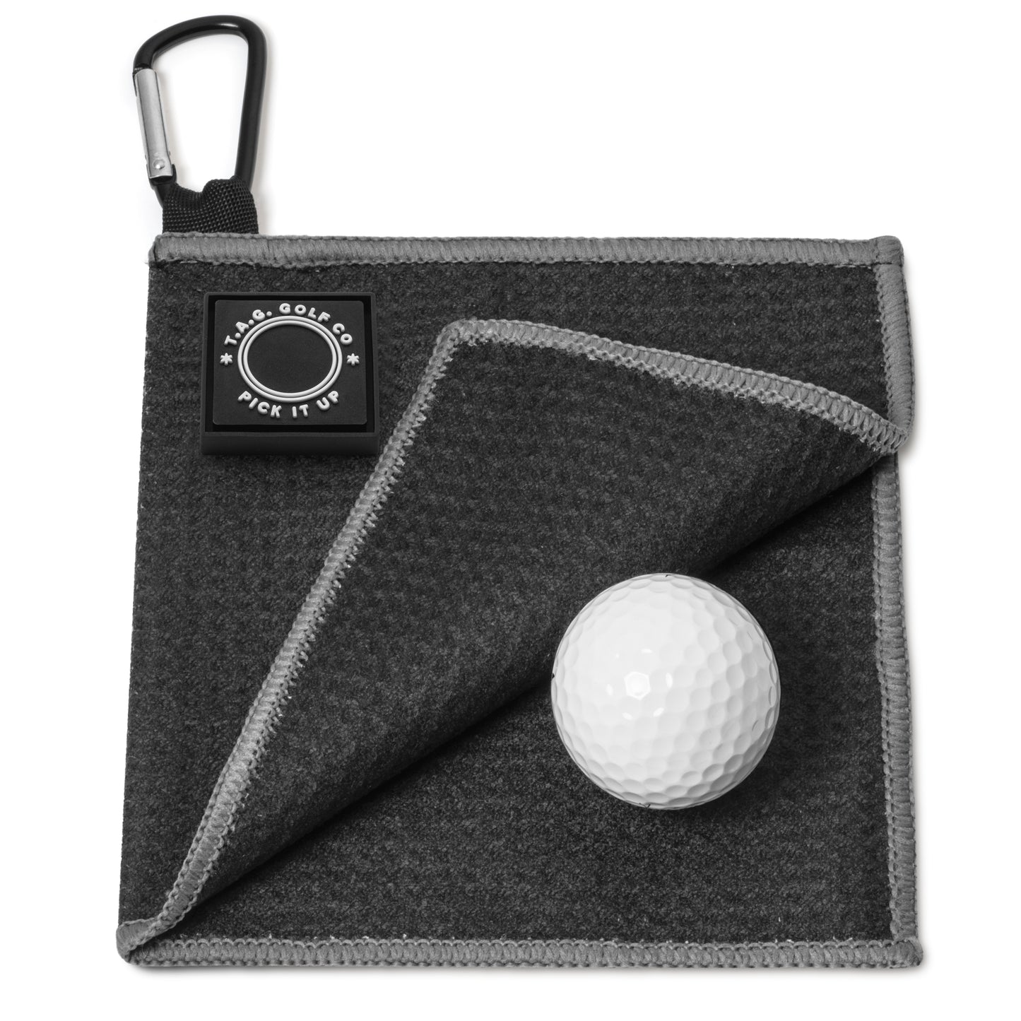 Pick It Up Series - Sidekick Small Magnetic Towel - Black