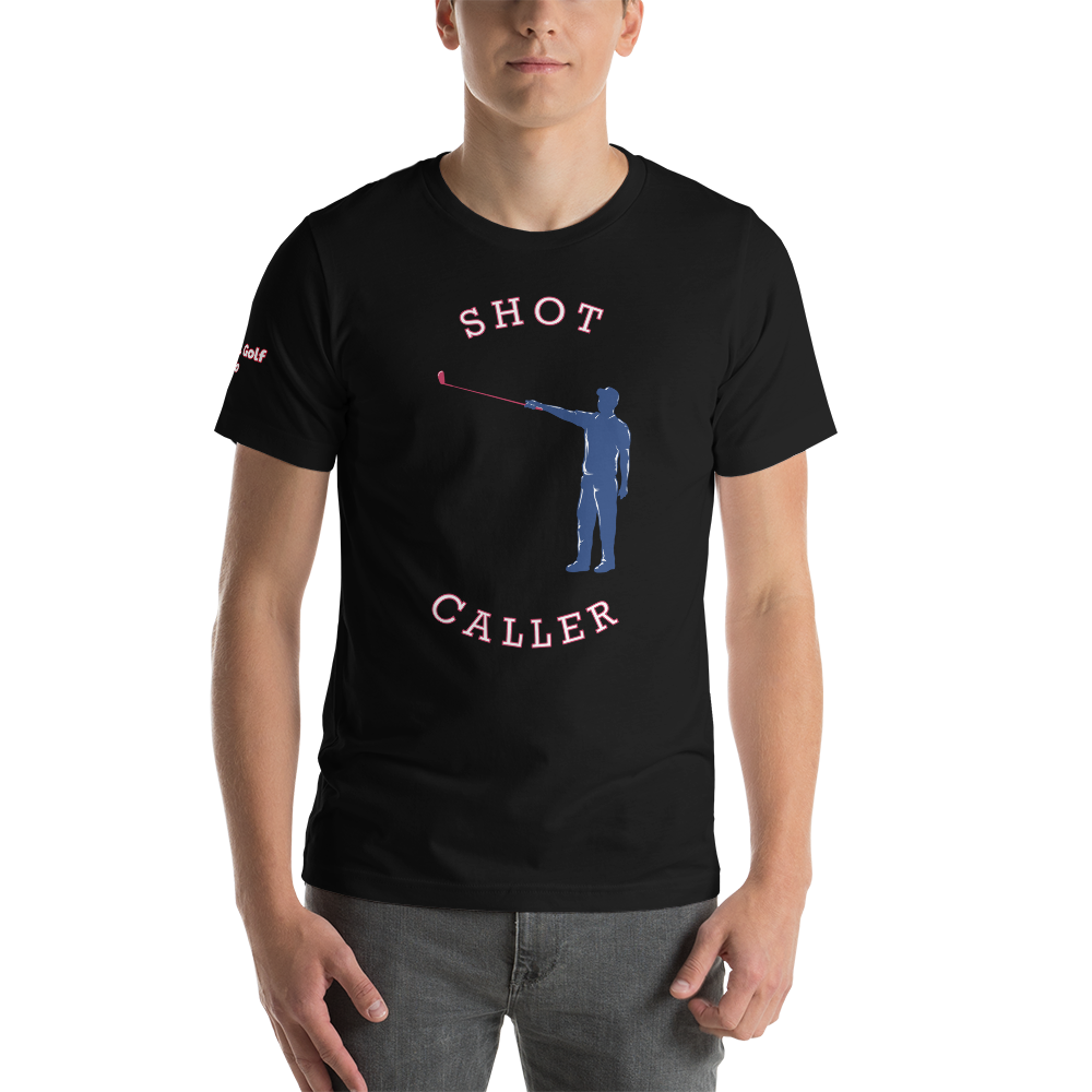 Shot Caller T Blue Logo