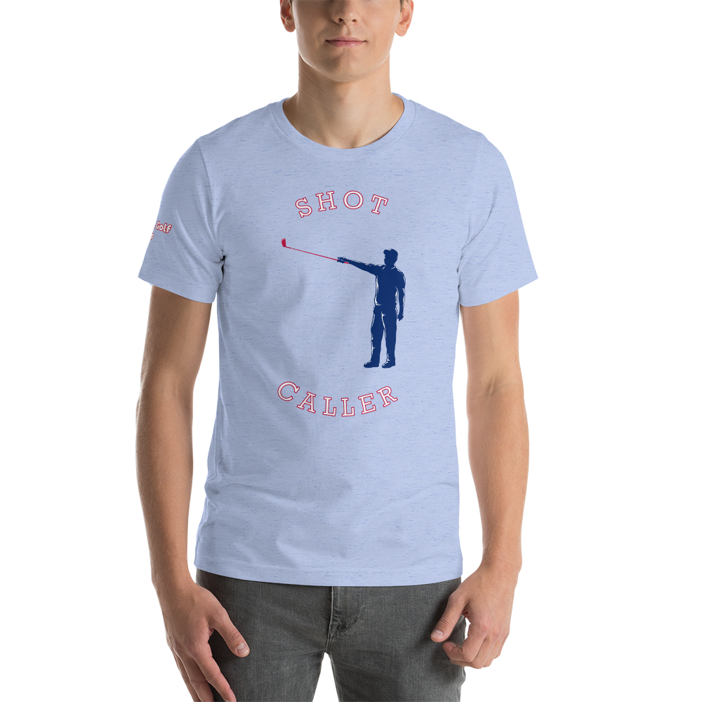 Shot Caller T Blue Logo