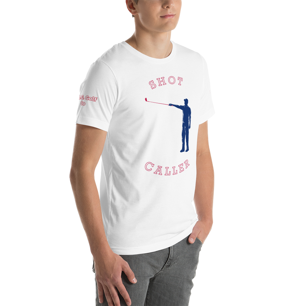 Shot Caller T Blue Logo