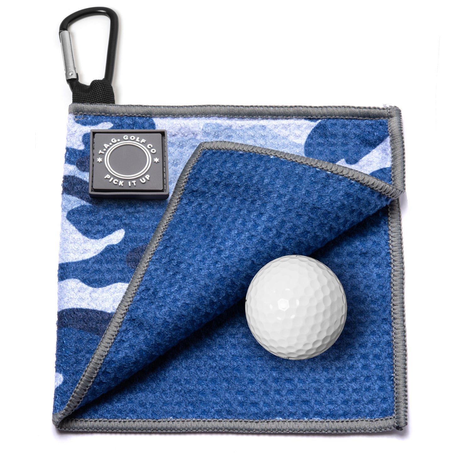 Blue Steel - Camo Series - Sidekick Small Magnetic Golf Towel