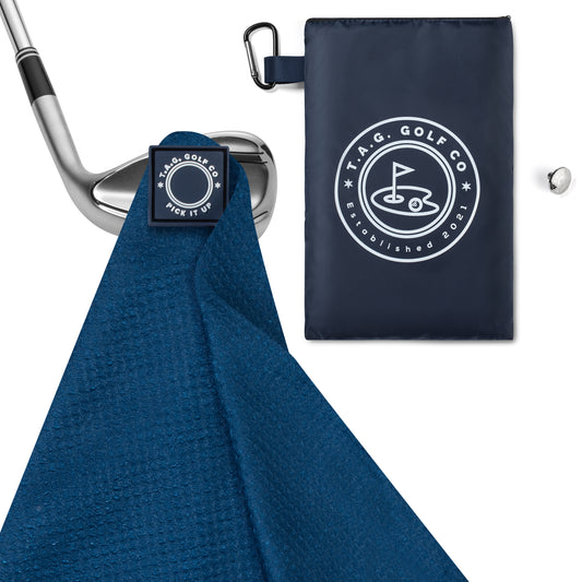 Original Pick It Up Magnetic Golf Towel - Blue