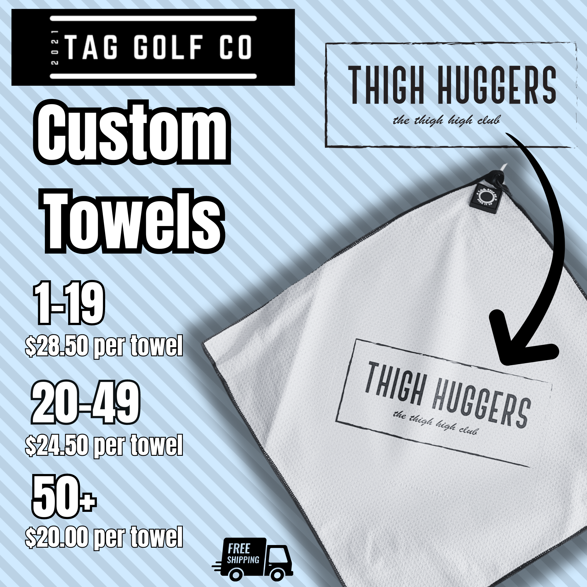 Insurance Program Towel Custom Towel Program