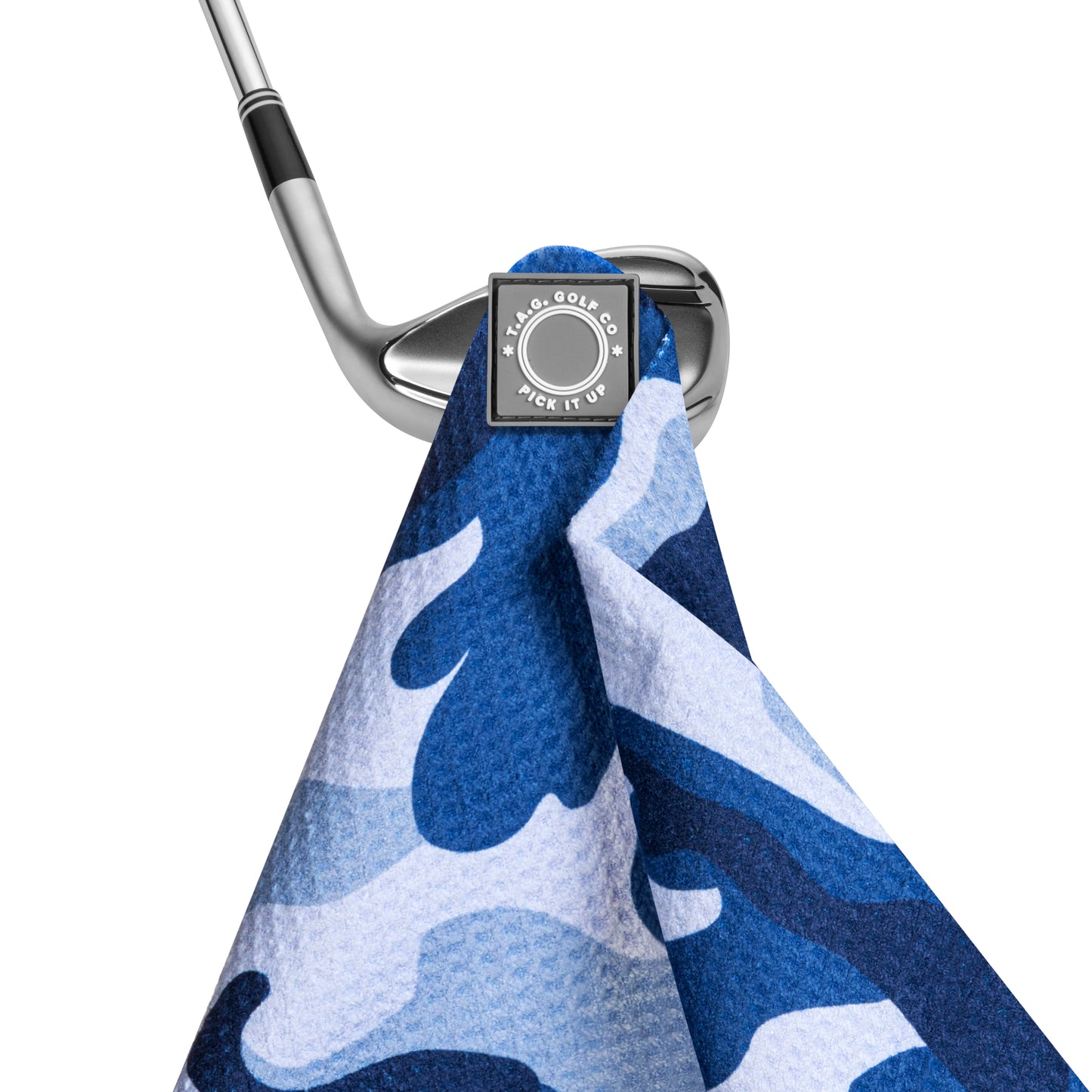 Blue Steel Signature Magnetic Golf Towel