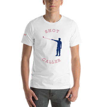 Shot Caller T Blue Logo